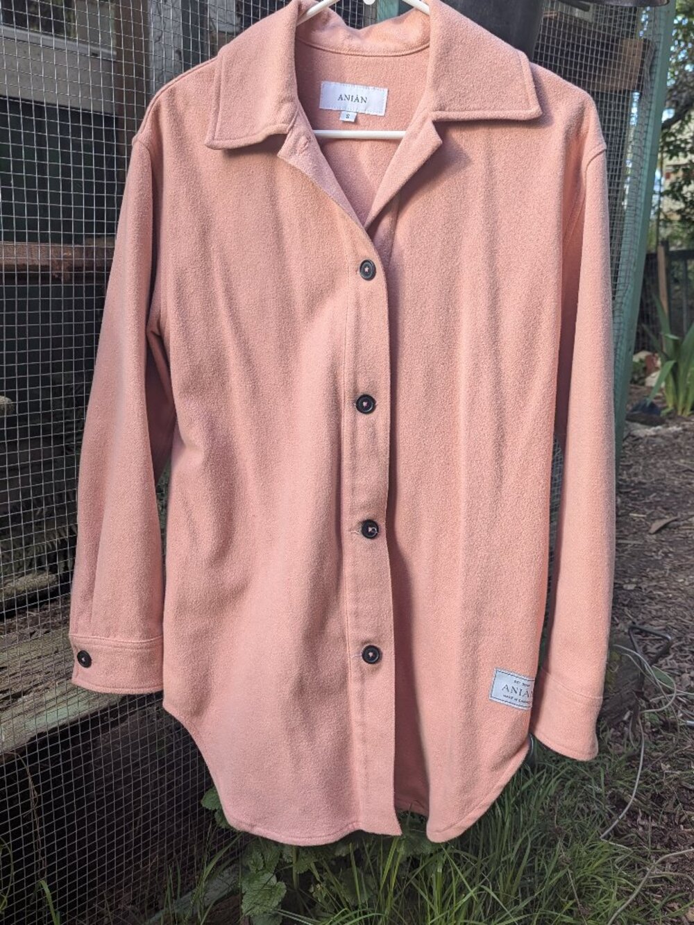 Anian Salmon Painter's Coat